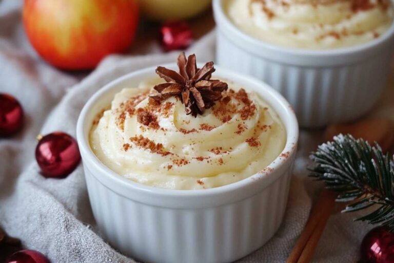 Die himmlische Bratapfel-Creme (Ein Winterdessert, für das meine Kinder ...